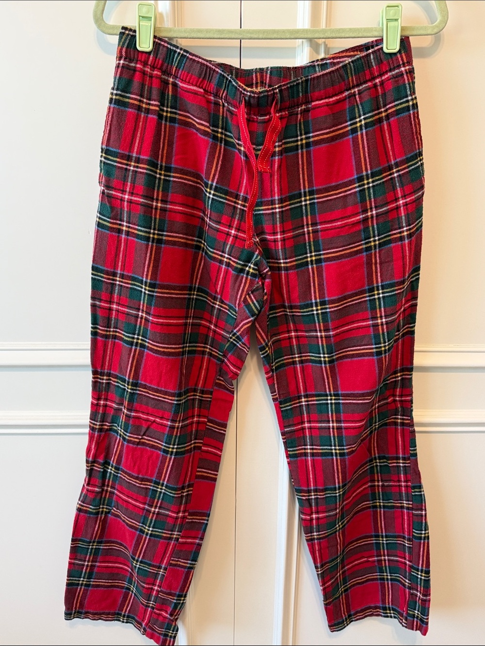 Old Navy Red Plaid Women's Pajama Pants